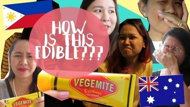 'Filipinos Try Australian Vegemite | Vegemite Challenge'