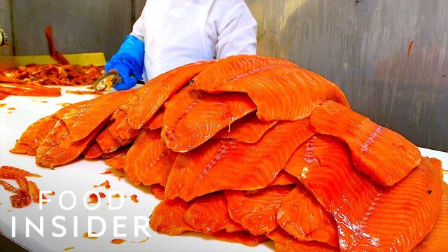 'Behind The Scenes At NYC’s Favorite Smoked Fish Factory | Legendary Eats'