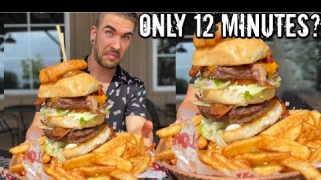 'CRAZY MISSISSIPPI BURGER CHALLENGE | in Jackson MS | Mug Shots | Man Vs Food'