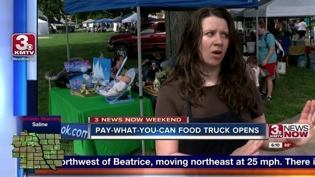 'Pay-what-you-can food truck opens'