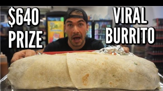 '$640 IMPOSSIBLE BURRITO CHALLENGE | Viral Food Challenge in Washington | Man Vs Food'