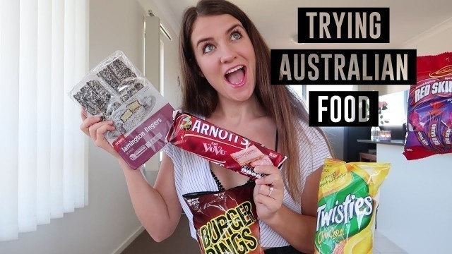 'CANADIAN TRYING AUSTRALIAN CANDY