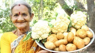 'Aloo Gobi Recipe || ఆలూ క్యాలిఫ్లవర్ మసాలా కూర || Potato Cauliflower Curry'