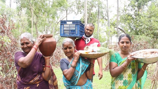 'Yummy Prawns Recipe || Village Style Cooking Prawns Curry Recipe || Myna Street Food'