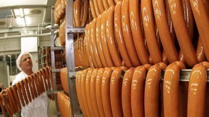 'Hot Dog Factory - How Hotdogs Are Made | Fresh Sausage Factory'