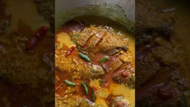 'Tasty pomfret fish. #shorts #food #fish curry #pomfret'