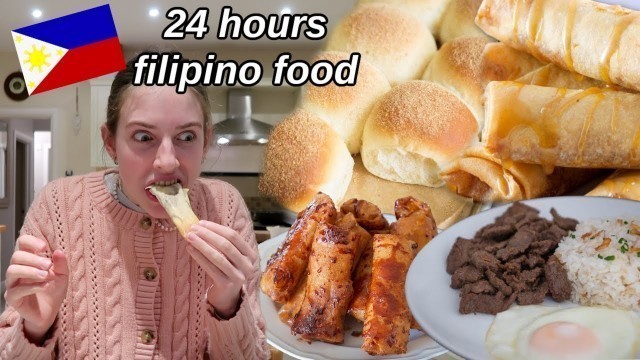 'Only eating Filipino food for a day'