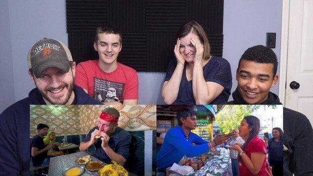 'Exotic Indian Street Food Tour in Delhi, India REACTION! Crazy FLAMING FIRE PAAN!'