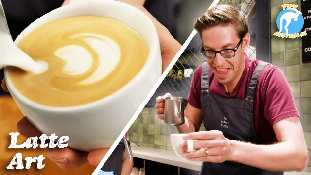 'The Try Guys Coffee Art Competition • Try Australia'