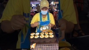 'Asian street food Thai Banana Cake'