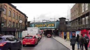 'Camden Market London England February 2020'