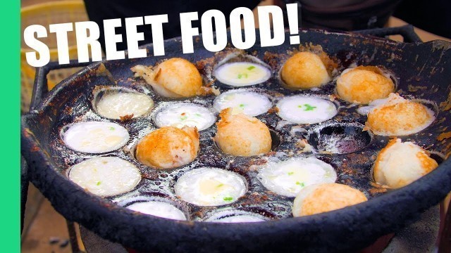 'Cambodian Street Food in a Local Market (Noum Krouk)'