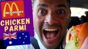 'British Trying Australian Fast Food For The First Time | Chicken Parmi'