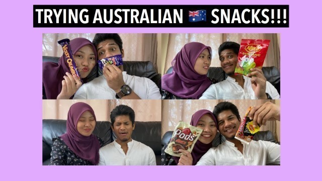 'Trying Australia Snacks 