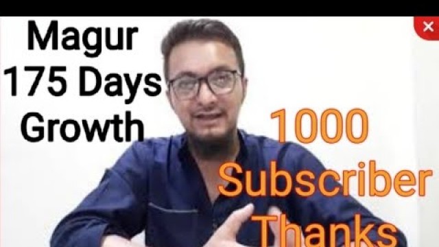 '175 Days #Magur-20,000 Crore #Aid  #PMNARENDRAMODI SIR- 1000 Subscriber Thanks #Biofloc Fish Farming'