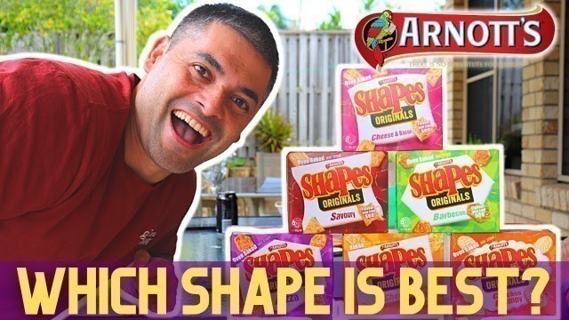 'British Try Australian Snacks | Shapes Taste Ranking'