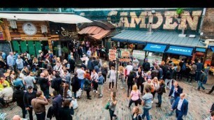 'VLOG #008: Camden town food market,UK'