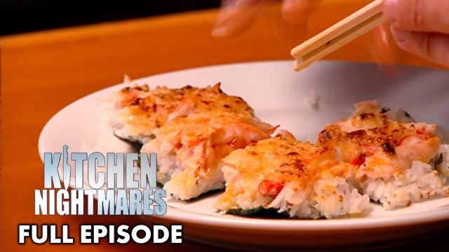 'Gordon Ramsay Tries Sushi Pizza | Kitchen Nightmares FULL EPISODE'