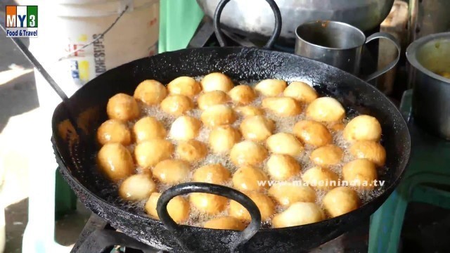 'HOW TO MAKE | MYSORE BAJJI | MYSORE BONDA | BREAKFAST RECIPES IN INIDA street food'