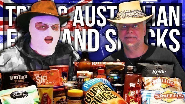 'ANOMALY TRIES AUSTRALIAN FOOD AND SNACKS (PART 1)'