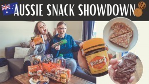 'WE TRY AUSTRALIAN SNACKS | the good, the bad, and the good again'