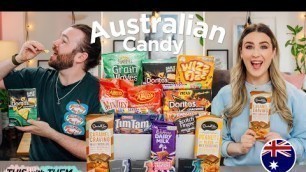 'British Siblings Try Australian Candy - This With Them'