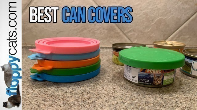 'Can Covers - Pet Food Can Covers - Cat Food Can Lids'