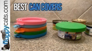 'Can Covers - Pet Food Can Covers - Cat Food Can Lids'