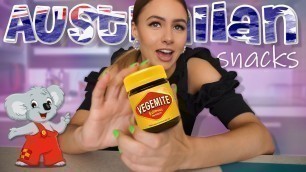 'ItsSky Trying Australian Snacks'