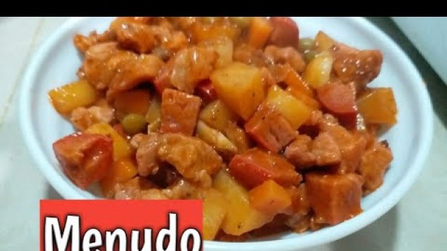 'How to cook pork menudo || panlasang pinoy || Pinoy food || Pinoy recipe ||jims cooking'