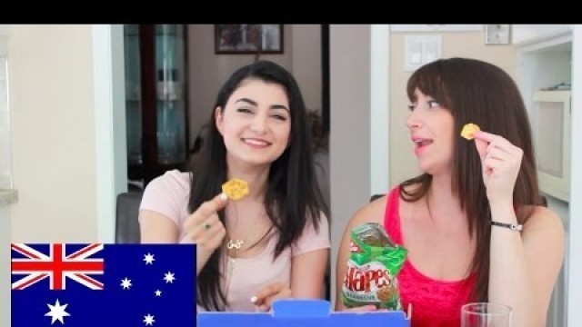 'Canadians Try Australian Snacks'