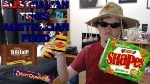 'Australian Tries Australian Food'