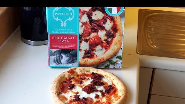 'Piccolino Spicy Meat Pizza | New | Iceland | Food Review'