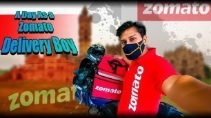 'Zomato Food Delivery Process after Lockdown || A day as Zomato Delivery Boy'