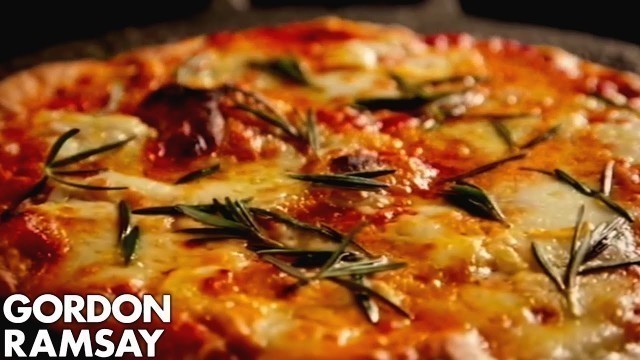 'How to Make Margherita Pizza at Home | Gordon Ramsay'