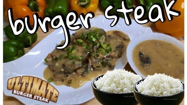 'burger steak jollobee inspired\\pinoy food\\ |lucille realitytv'