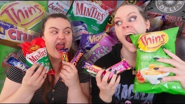 'Canadian Girlfriend Tries Australian Snacks | Part 2'