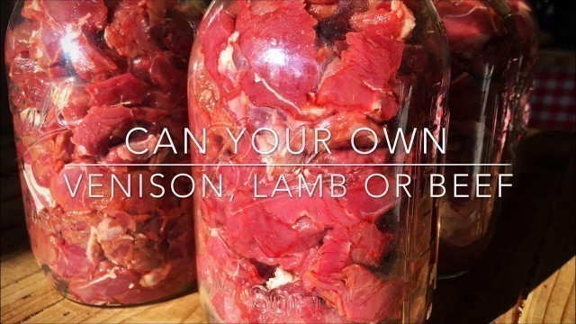 'Canning Meat (Super Easy Raw Pack)'