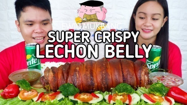 'Super Crispy Lechon Belly Mukbang / Filipino Food Mukbang / Pinoy Food Style / Mukbang Philippines'