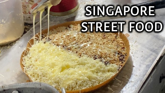 'Singapore Martabak Dessert | Singapore Hawker Food (2021) - Singapore Street Food'