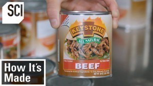 'How Factories Produce Canned Meat | How It\'s Made'