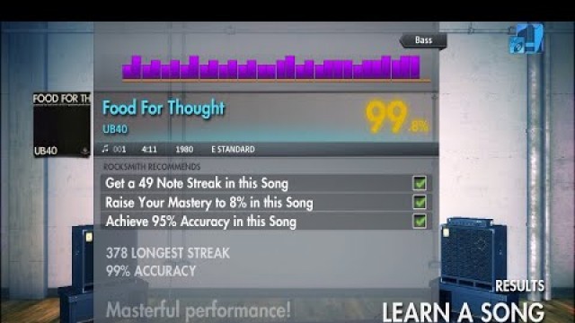 'Food For Thought by UB40 - Bass - Rocksmith cdlc'