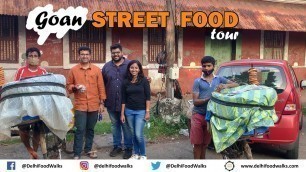 'BEST EVER Goa Street FOOD Tour l Huge Breakfast & Fish THALI + Jila Bakery - Melting Moments + Cabo'