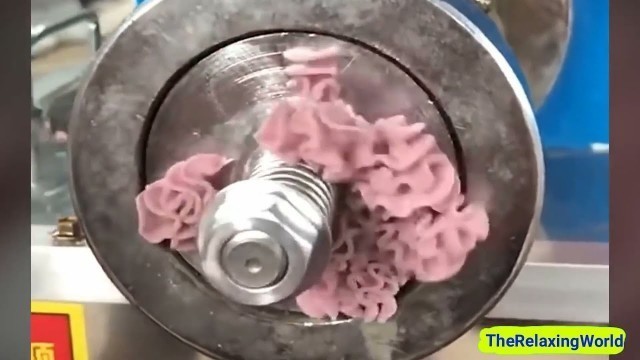 'MOST SATISFYING FOOD FACTORY VIDEOS Oddly Satisfying Video for Relaxation That Makes Yo'