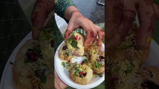 'Pani Puri Chaat || Gwalior street food || street food India #shorts #Youtubeshorts'