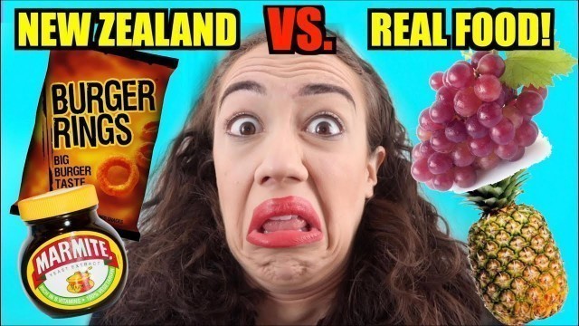 'AUSTRALIAN & NEW ZEALAND FOOD VS. REAL FOOD!'