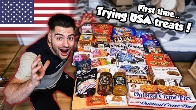 'DUTCH GUY TRYING AMERICAN TREATS | FOOD REVIEW, NEVER BEFORE SEEN SNACKS....'