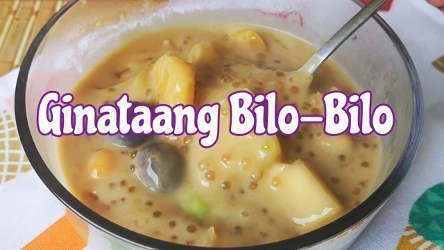 'Ginataang Bilo - Bilo (Pinoy Food, Filipino Recipe, Pang miryenda)'