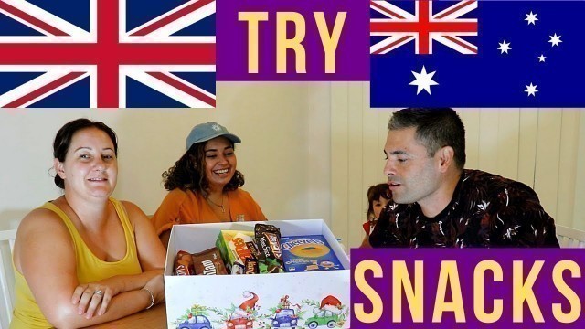 'British Try Australian Snacks'