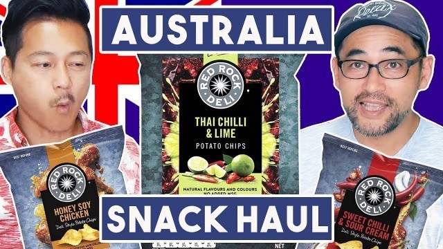 'Japanese Try Snacks from Australia'